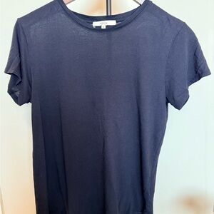 Vince Dark Blue Short Sleeve Tee